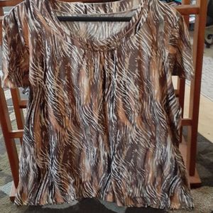 Shirt browns and tans